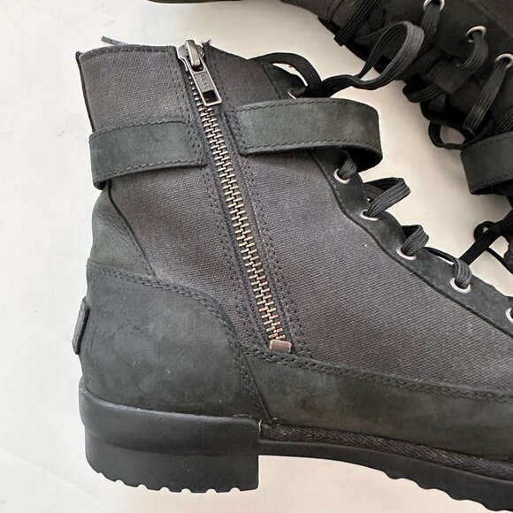 UGG Tulane Boot Black - Women's Size 10 - Picture 3 of 12
